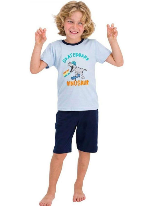 Roly Poly Kinder Schlafanzug Sommerlich Hellbla...