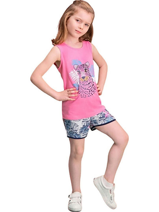 Roly Poly Kids' Pajamas Summer Pink