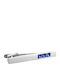 Steel Tie Clip Silver 6x0.5cm