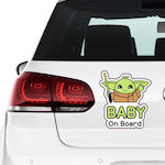 Σήμα Baby on Board με Αυτοκόλλητο