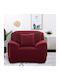 Elastische Abdeckung für Sessel Burgundisch 1Stück G2-ELSOCO-34134-1S-RED-OEM