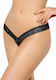 Frauen Sexy Zeichenfolge Blau