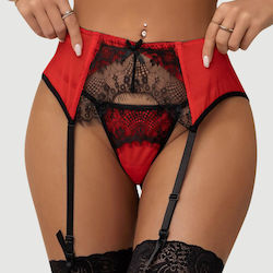 Plus Size Sexy Dessous-Set Rot