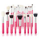 Jessup Beauty Professional Set with Makeup Brushes made of Natural Hair 25pcs