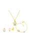 Kinderhalskette aus Gold mit Kette 14K MNS073A