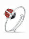 Luca Barra Stainless Steel Opening Kids Ring with Design Animals JA101