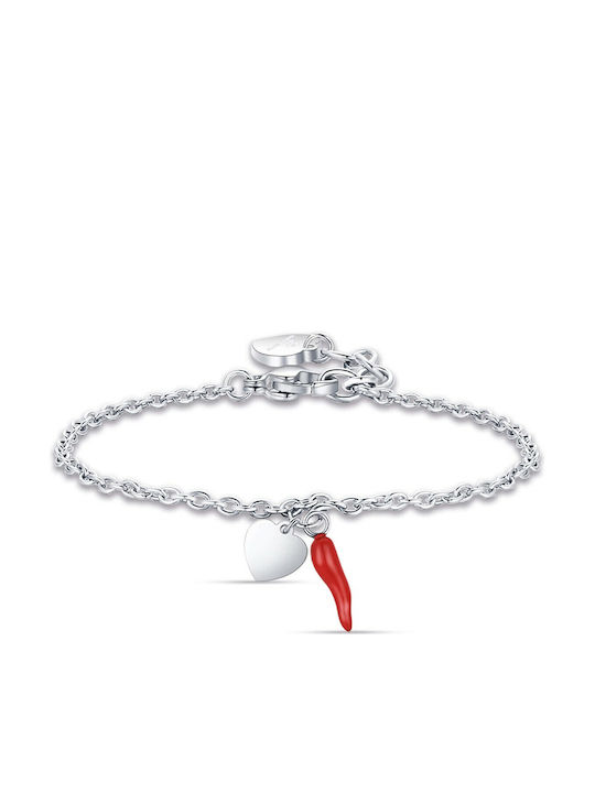 Luca Barra Kinderarmband Kette aus Stahl