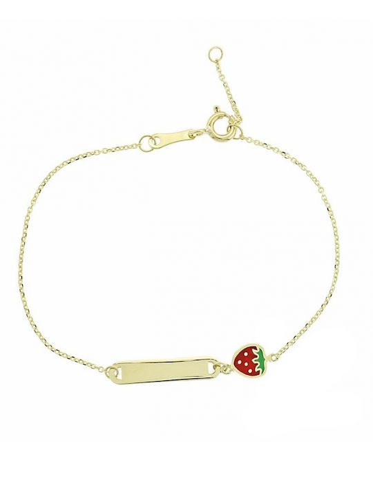 Art d or Kids Bracelet ID from Gold 9K