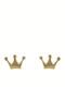 Kids Earrings Studs Crowns from Gold 9K