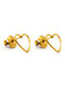 Piercing.gr Hypoallergenic Steel Studs Kids Earrings Hearts