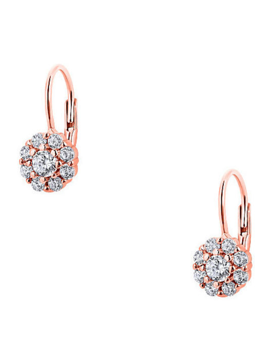 JewelStories Cutie Blossoms Placat cu aur Cerce...