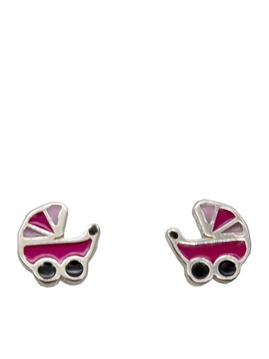 Savvas Design Kids Earrings Studs from Silver