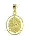 Kids Pendant Zodiac Sign in 9K Gold