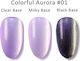 Nailp Professional Gel Polish Halb-permanenter Nagellack Metallisch Lila 12ml 1Stück