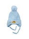 Kids Beanie Knitted Light Blue