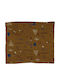 Kids Fabric Neck Gaiter Brown