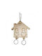 Woodseason Wooden Wall Key Hook 2 Hooks Code: 1058