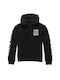 Salty Crew Kids Sweatshirt with Hood and Pocket Black