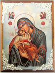 Image Holy Mary Wooden 11x15cm