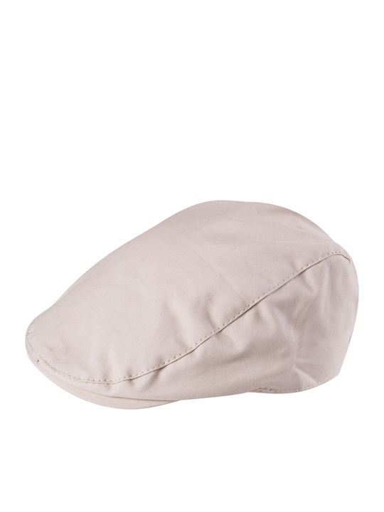 A&K Kids' Fabric Beige Beret Hat