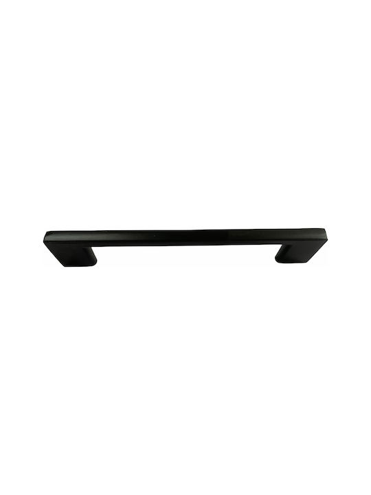 Handgriff Möbelgriff aus Metallisch in Schwarz Farbe mit Zentrenabstand 192mm 3062AL 1Stück