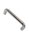 Handle Furniture made of Metallic & Zamak in Silver Color 74mm (Center Distance 64mm) 4001-064-INO 1pcs