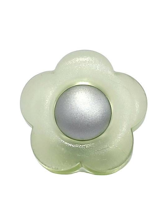 Copii Buton Mobilier din Plastic în Culoare Verde 11169-000-MAU1 1buc