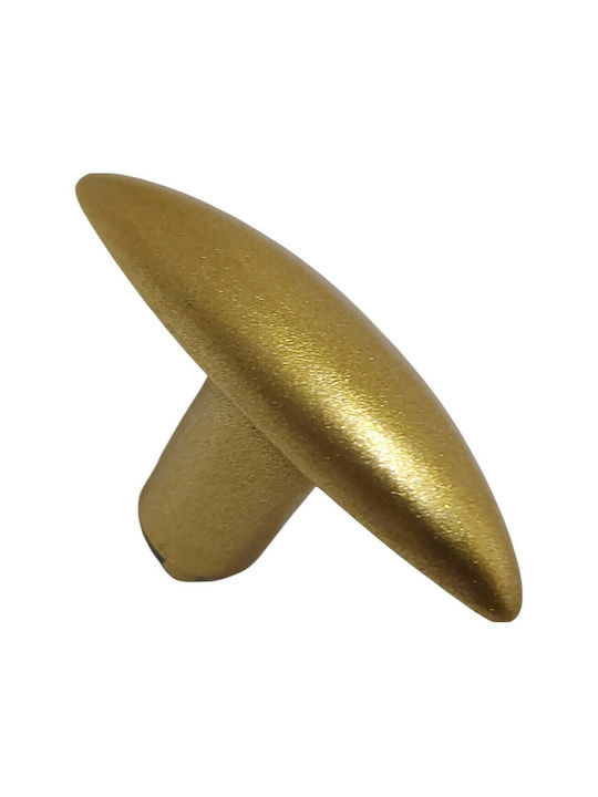 Knob Furniture made of Zamak in Gold Color 35mm 0901-20A1 1pcs