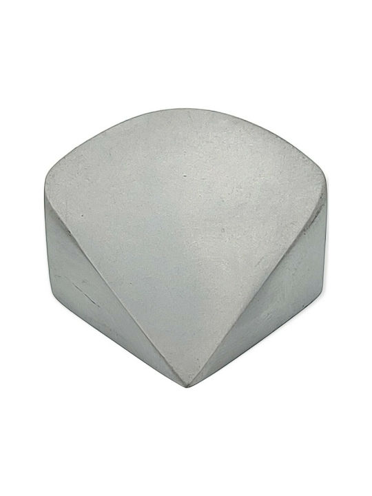 Furnipart Mâner Mobilier Mânere de mobilier din Metal & Zamak în Culoare Argintiu 40mm (Distanța între Centre 32mm) 7202-10C1 1buc