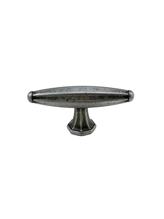 Herrajes Palencia Knopf Möbelgriff aus Metallisch in Silber Farbe OCTO-153-65 1Stück