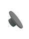 Poliplast Kids Knob Furniture made of Plastic in Black Color D70mm 202-439#NERO## 1pcs