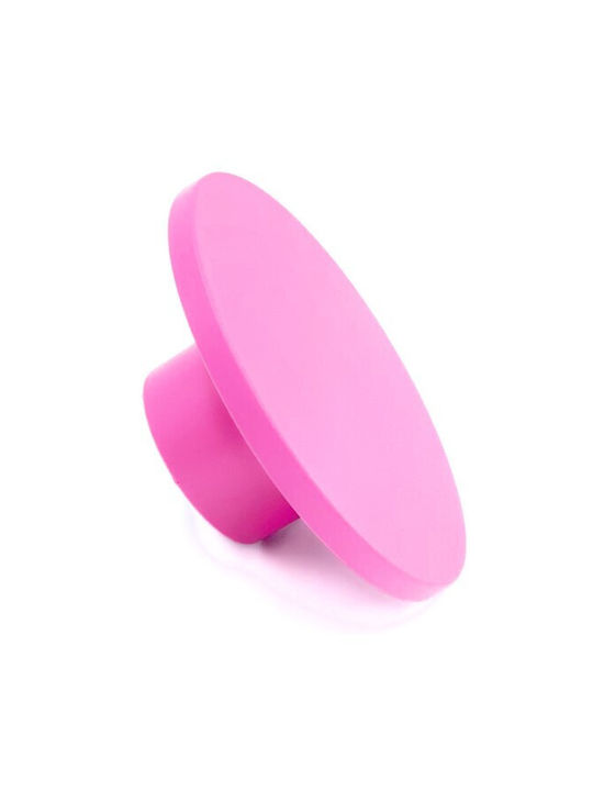 Poliplast Παιδικό Πόμολο Επίπλου από Πλαστικό σε Φούξια Χρώμα Φ70mm 202-439#FUXIA#