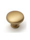 Finetto Knob Furniture made of Metallic Matte Gold 256-9095ORO#30 1pcs