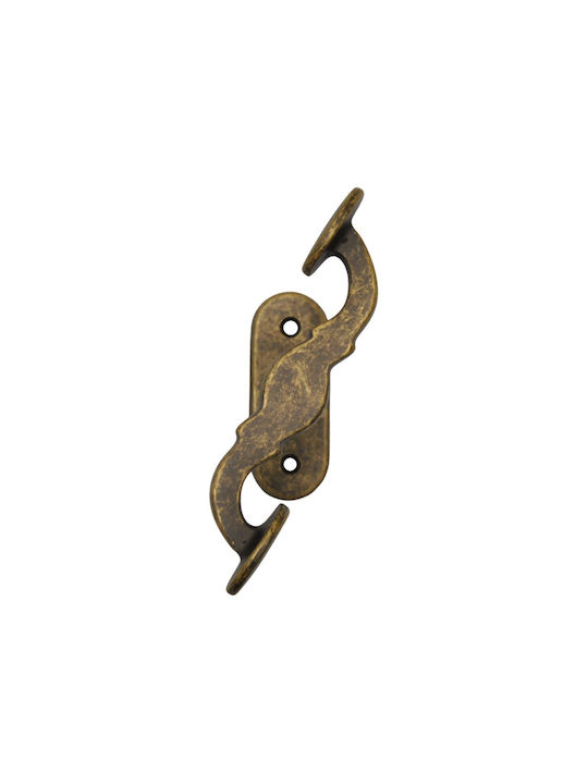 Window Latche Bronze 120mm (Hole Centers 25mm) MARTINELLI.ART457