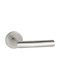 Lever Middle Door with Rosette Pair Silver