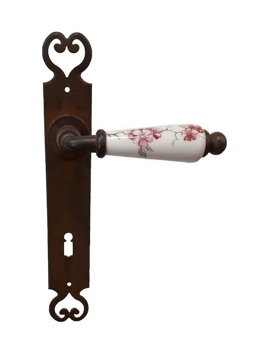 Galbusera Plate Front Door with Plate Left Bronze