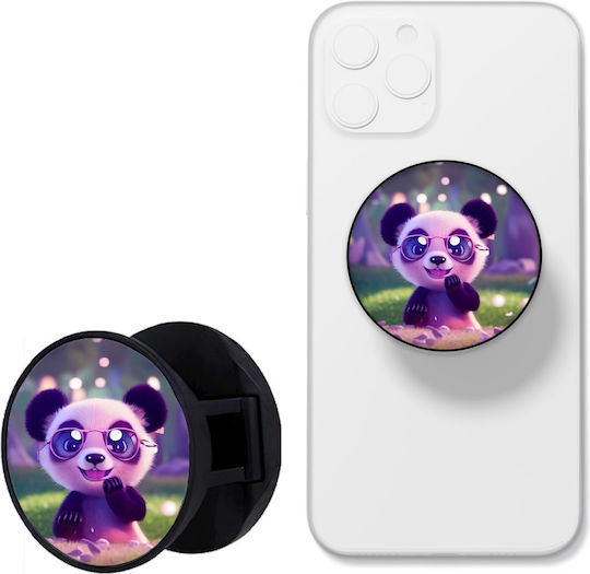 Phoneclub Pop Socket for Mobile Phone Grip Stant Ring Purple