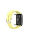Armband Silikon Gelb (Huawei Watch Fit)