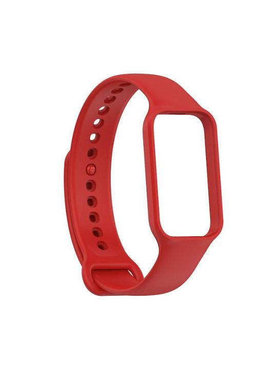 Redmi Smart Каишка Силикон с Pin Червен (Realme Band 2)
