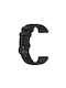 Rhombus Pattern Armband Silikon Schwarz (Amazfit GTR 42mm)