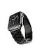 Λουράκι Ανοξείδωτο Ατσάλι Μαύρο (Apple Watch 38/40/41mm)