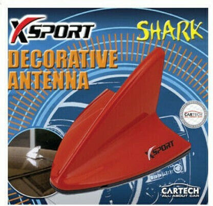 Cartech Car Antenna Roof Sticker in Red Color