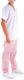 Medizinische Hosen Rosa aus Baumwolle und Polyester
