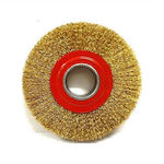 Twin Wheel Wire Brush 125mm 000393