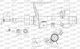 Open Parts Αμορτισέρ Πορτ Μπαγκάζ για Citroen C3 / C4 Cactus