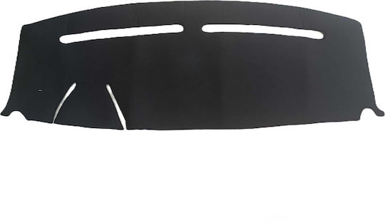 Car Dashboard Cover Fabric without Emblem for Fiat 500 Black Colour