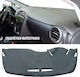 Car Dashboard Cover Leather with Emblem for Hyundai i20 Black Colour
