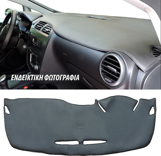 Car Dashboard Cover Leather with Emblem for Mercedes-Benz V Suzuki Swift Black Colour