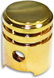 Keiti Car Tire Valve Caps Gold 1pcs