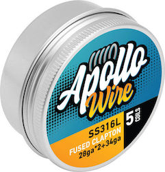 Apollo Ss 316l Fused Clapton Widerstandsdrähte Apollo Ss 316l Fused Clapton Widerstandsdrähte